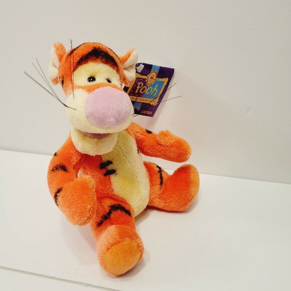GUND Winnie The Pooh 100 Acre Collection Musical Tigger Plush W/Original Tag - Picture 1 of 5